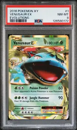 Pokemon XY Evolutions 2016 PSA 8 Lot - Image 4