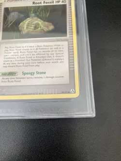 Trainer / Root Fossil HP 40 - 2006 Pokemon EX Legend Maker Set - #80 Graded 8.5 - Image 5