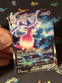 Pokemon Cards Hatterene VMAX GG47/GG70 Galarian Gallery Crown Zenith - (NM) - Image 2