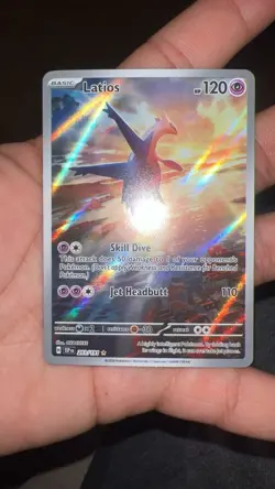 Pokemon TCG Latios 203/191 Surging Sparks Illustration - Image 1
