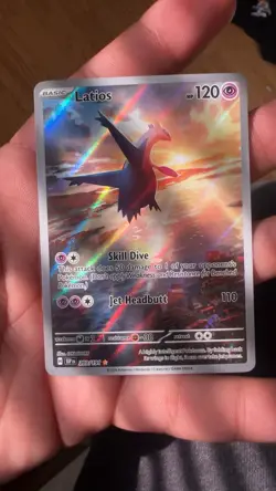 Pokemon TCG Latios 203/191 Surging Sparks Illustration - Image 2
