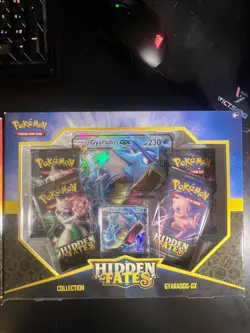 LOT of 3 Pokemon Hidden Fates GX Collection Boxes - Charizard, Raichu, Gyrados - Image 4