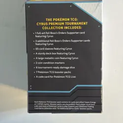 Pokemon Cyrus Premium Tournament Collection Sword & Shield Factory Sealed - Image 4