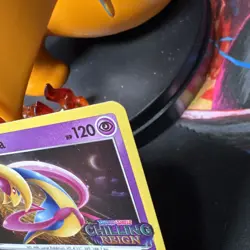 Cresselia SWSH 114 NM+ STAMPED - Cosmic Eclipse PreRelease - Pokemon TCG 2019 - Image 3