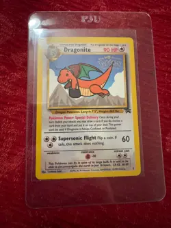 1999 WIZARDS KIDS WB PRESENTS POKEMON THE FIRST MOVIE DRAGONITE PROMO - Image 1