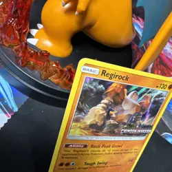 Regirock SM74 NM+ STAMPED - Crimson Invasion PreRelease - Pokemon TCG 2017 - Image 2