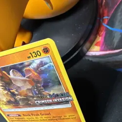 Regirock SM74 NM+ STAMPED - Crimson Invasion PreRelease - Pokemon TCG 2017 - Image 3