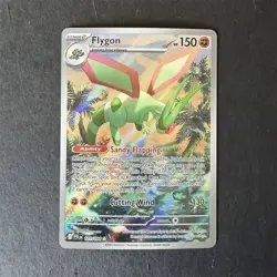 Pokemon Flygon 101/094 Illustration Rare Full Art Holo Me02: Phantasmal Flames - Image 1