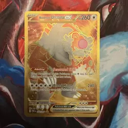 Bloodmoon Ursaluna ex 222/167 - Hyper Rare Pokemon SV06: Twilight Masquerade - Image 1