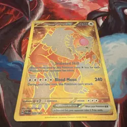 Bloodmoon Ursaluna ex 222/167 - Hyper Rare Pokemon SV06: Twilight Masquerade - Image 3