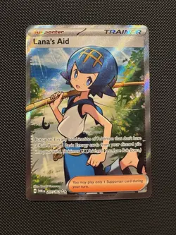 Pokemon TCG Lana’s Aid 207/167 SV06: Twilight Masquerade Ultra Rare Near Mint - Image 1