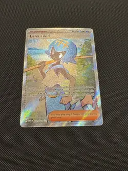 Pokemon TCG Lana’s Aid 207/167 SV06: Twilight Masquerade Ultra Rare Near Mint - Image 2