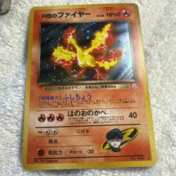 Pokemon TCG - Rocket's Moltres No.146 Gym Challenge Holo-Rare Japanese MP - Image 1
