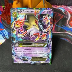 M Alakazam ex 26/124 Ultra Rare NM - Fates Collide - Pokemon TCG 2016 - Image 1