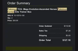(LOT OF 2) Pokemon TCG: Ascended Heroes Pokemon Center PC ETB *PRESALE* 2/20 - Image 3