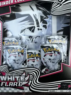 Pokemon White Flare Binder Collection Factory Sealed! - Image 3