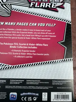 Pokemon White Flare Binder Collection Factory Sealed! - Image 5