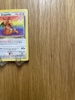 Pokemon TCG Dragonite 19/62 Fossil Vintage WOTC Non Holo Rare LP - Image 5