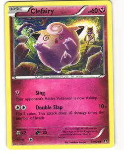 Clefairy Common Pokemon TCG BREAKpoint 81/122 LP - Image 1