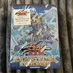 2010 Yugioh 5D's Duelist Pack Collection Tin Factory Sealed D2 - Image 1
