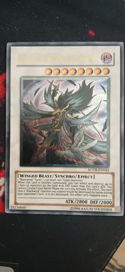 Yu-Gi-Oh! TCG Blackwing Silverwind The Ascendant SOVR-EN041 UNLIMITED UTR - Image 1