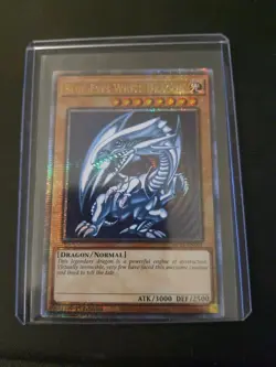 QCR Blue-Eyes White Dragon Dark Magician Quarter Century Yugioh Original Artwork - Image 4