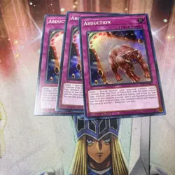 3x Abduction 1st Edition Super Rare ALIN-EN080 Yu-Gi-Oh! - Image 1