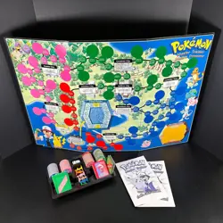 Vintage Pokemon MASTER TRAINER Board Game Hasbro 1999 Milton Bradley COMPLETE 433599184194 - Image 5