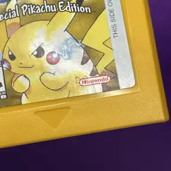 Pokemon Yellow Version Pikachu Edition - GameBoy [Authentic - New Save Battery] 45496730895 - Image 4