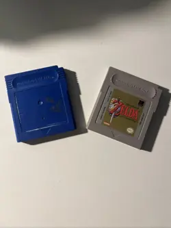 2 Nintendo Games For Game Boy, 1998, Authentic Cartridges Zelda And Pokemon - Image 1