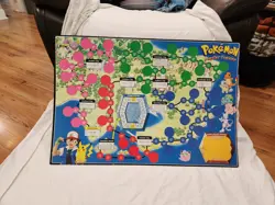 Pokemon Master Trainer Board Game Vintage Hasbro 100% Complete 1999 Rare Kanto - Image 2
