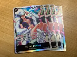 4 X Ms. All Sunday (OP14-084 SR) - Azure Sea's Seven (One Piece) ENGLISH - Image 1