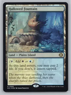 Hallowed Fountain R Lorwyn Eclipsed 265 NM Foil - Image 1