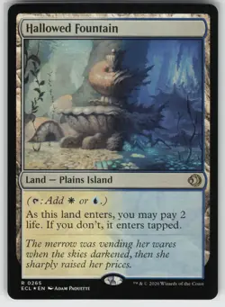 Hallowed Fountain Foil Lorwyn Eclipsed 265 R NM MTG - Image 1