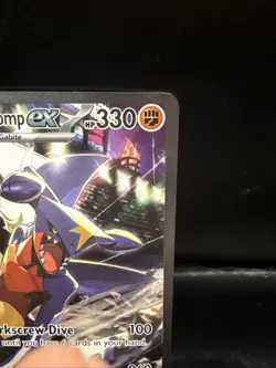 Pokemon Destined Rivals Cynthia's Garchomp EX Special Illustration Rare 232/182 - Image 3
