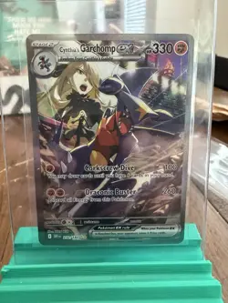 Cynthia’s Garchomp ex Special Illustration Rare 232/182 Destined Rivals Pokemon - Image 1