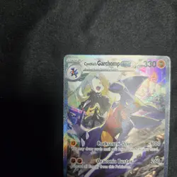 Pokemon Destined Rivals Cynthia's Garchomp EX Special Illustration Rare 232/182 - Image 3