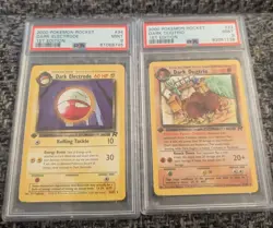 PSA 9 1st Edition Team Rocket Pokemon Cards WOTC Graded bundle TCG - Image 1