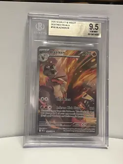 Pokemon - Blaziken 192/182 Destined Rivals IR - BGS 9.5 GEM MINT - Image 1