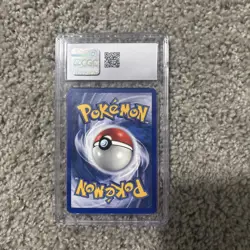 CGC 8 Raticate Base Set Shadowless 1st Edition 40/102 Gray Stamp Pokemon Card - Image 2