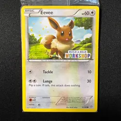 SEALED Eevee Build a Bear Workshop Promo 63/98 - Pokemon Cards TCG - NM/M - Image 1