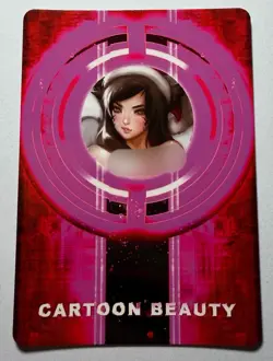 SEXY HEROINE WAIFU Ahri LEAGUE OF LEGENDS ACG PREMIUM HOLOFOIL CARD NM - Image 2