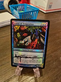 SOWER OF TEMPTATION (FOIL) --- MTG -- LORWYN --- SIGNED - Image 1