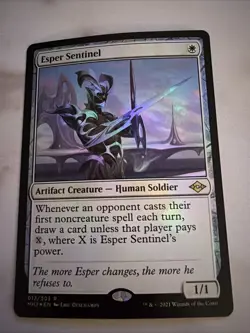 Esper Sentinel Magic the Gathering Modern Horizons 2 Near Mint Condition - Image 1