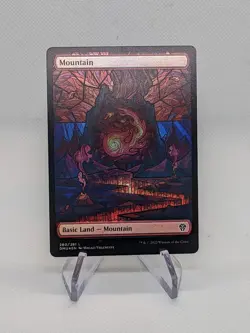 Mountain 280 FOIL - MTG Magic the Gathering - Dominaria United - Image 1