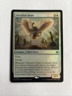 Salvation Swan - Foil R MTG Bloomburrow M/NM, English - Image 1