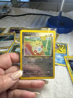 Togepi 2001 Southern Islands 4/18 Reverse Holo Pokemon Card - Image 2