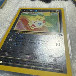 Togepi 2001 Southern Islands 4/18 Reverse Holo Pokemon Card - Image 4