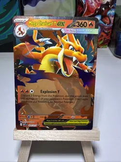 Pokemon Mega Charizard Y Ex Mega Evolutions- Ascended Heros 022/217 NM - Image 2