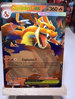 Pokemon Mega Charizard Y Ex Mega Evolutions- Ascended Heros 022/217 NM - Image 3